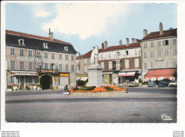 Carte ( Format 15 X 10,5 Cm ) PONT DE VAUX Place Joubert - Pont-de-Vaux