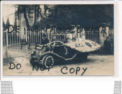 CARTE PHOTO De NANCAY - Fête De 1928 - ( Devant Le Château ) Photographe JOUSSE à VIERZON ( Recto Verso ) - Nançay