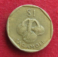 Fiji 1 One Dollar 1996 KM# 73 *V2T - Fidji