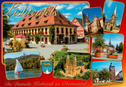 73901188 Lichtenfels Bayern Die Deutsche Korbstadt Historisches Rathaus Kirche F - Lichtenfels