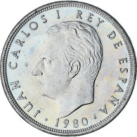 Espagne, Juan Carlos I, 5 Pesetas, 1980 (80), Madrid, SPL+, Du Cupronickel - 50 Centimos