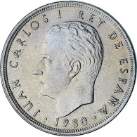 Espagne, Juan Carlos I, 5 Pesetas, 1980 (81), Madrid, SPL+, Du Cupronickel - 50 Centimos