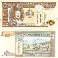 Mongolia 50 Tögrög 2019 P-72 UNC - Mongolia