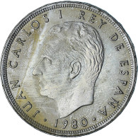 Espagne, Juan Carlos I, 25 Pesetas, 1980 (82), Madrid, SPL+, Du Cupronickel - 50 Centimos