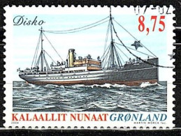 Greenland 2004 Greenland Navigation "Disko" CTO Used Stamp 1v - Gebruikt