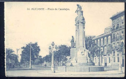 %1095   ALICANTE - PLAZA DE CANALEJAS - Alicante