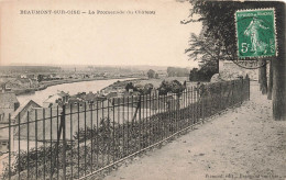 FRANCE - Beaumont Sur Oise - La Promenade Du Château - Carte Postale Ancienne - Beaumont Sur Oise