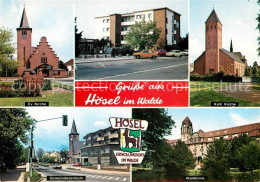 42969196 Hoesel Evangelische Katholische Kirchen Waldklinik  Hoesel - Ratingen