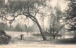 FRANCE - Parc De Verrière Le Buisson - Pêche Dans Le Lac - Carte Postale Ancienne - Verrieres Le Buisson