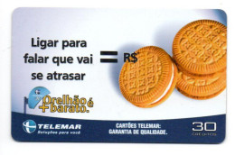 Gâteau Cake  Télécarte Brésil  Phonecard (F 320) - Alimentazioni