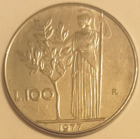 1977 - Italia 100 Lire    ----- - 100 Liras