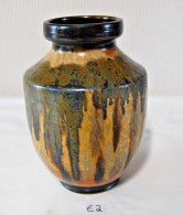 E2 Ancien Vase - Ernest Losson - Céramique émaillée - 1930 1950 - Otros & Sin Clasificación