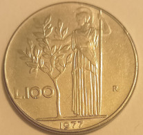 1977 - Italia 100 Lire    ----- - 100 Liras