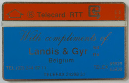 BELGIUM - L&G - RTT - Complimentary - 5 Units - 810E - Mint - Sans Puce