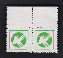 CHINA CHINE SICHUAN BEICHUAN 622700  ADDED CHARGE LABEL (ACL)  X 2 - Altri & Non Classificati