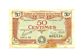 50 Centimes Chambre De Commerce Deux-Sèvres - Chambre De Commerce
