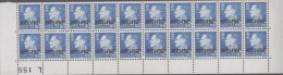 1970. Postfærge. 90 øre Frederik Overprinted POSTFÆRGE In 20-block With Lower Margin L 155. ... (Michel PF43) - JF538518 - Paketmarken