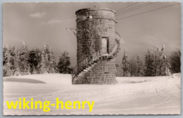 Furtwangen - S/w Brendturm Auf Dem Brend Im Hochschwarzwald - Furtwangen