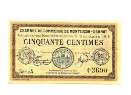 50 Centimes Chambre De Commerce Montluçon-Gannat - Chambre De Commerce