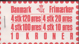 1976. DANMARK. Danmark Frimærker 10 KRONER Booklet Print H 19. Advertisements ROBERT BECHSGAARD FRIMÆRKER.... - JF538600 - Carnets