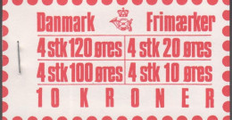 1976. DANMARK. Danmark Frimærker 10 KRONER Booklet Print H 19. Advertisements ROBERT BECHSGAARD FRIMÆRKER.... - JF538602 - Carnets