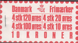 1976. DANMARK. Danmark Frimærker 10 KRONER Booklet Print H 19. Advertisements ROBERT BECHSGAARD FRIMÆRKER.... - JF538603 - Carnets