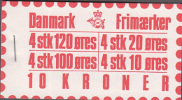 1976. DANMARK. Danmark Frimærker 10 KRONER Booklet Print H 19. Advertisements ROBERT BECHSGAARD FRIMÆRKER.... - JF538604 - Carnets