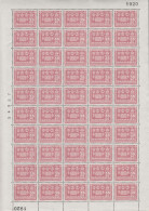 1964. DANMARK. 35 ØRE FRIMÆRKETS DAG In Never Hinged Sheet (50 Stamps) With Margin Number 19... (Michel 424x) - JF538689 - Storia Postale
