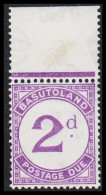 1933. BASUTOLAND. POSTAGE DUE 2 D On Normal Paper And Never Hinged.  (MICHEL Porto 2v) - JF538756 - 1933-1964 Colonia Britannica