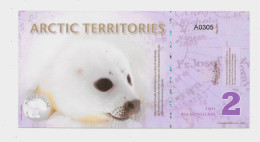 ARTIC TERRITORIES - TWO POLAR DOLLARS  A0305 - 2013 - Altri – America