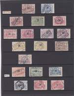 TR  LOT DE TIMBRES  OBLITERES - Used