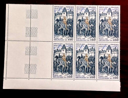 France 1965 Neuf N** Bloc De 6 Timbres YT N° 1579 Jeanne D Arc - Feuilles Complètes