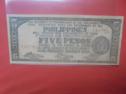 PHILIPPINES (BILLET D'URGENCE) 5 PESOS Circuler (B.31) - Philippines