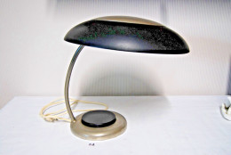 E2 Exceptionnelle Lampe De Bureau Soucoupe Bauhaus - Collector - Luminarie E Lampadari