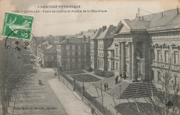 Aurillac * Le Palais De Justice Et Avenue De La République * Tribunal - Aurillac