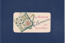 Carte Parfumée > Ancienne Parfum Savon Lemoine Voir Dos - Antiguas (hasta 1960)