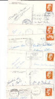 Oblitération De Monaco Sur Care Postale - Covers & Documents