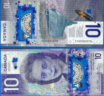 Canada 10 Dollars 2018 Polymere Commemo Viola Desmond Prefix FFD Que Prix + Port Polymer Bitcoin Paypal OK! - Kanada
