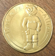 03 ALLIER DOMPIERRE SUR DESBRE LE PAL LA MASCOTTE MDP 2016 MÉDAILLE MONNAIE DE PARIS JETON TOURISTIQUE MEDALS TOKEN COIN - 2016