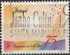 PORTUGAL 1994 20th Anniversary Of Revolution - 75e - Dove AVU - Used Stamps