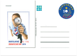 CDV 229 Slovakia Bratislava Collectors Days 2014 - Postkaarten