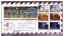 Pli  Polynésie 20 03 1990. - Storia Postale