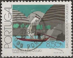 PORTUGAL 1981 River Boats - 8e.50 - Rabelo, River Douro FU - Used Stamps