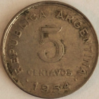 Argentina - 5 Centavos 1954, KM# 50 (#2739) - Argentinië