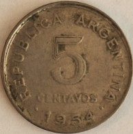 Argentina - 5 Centavos 1954, KM# 50 (#2739) - Argentine