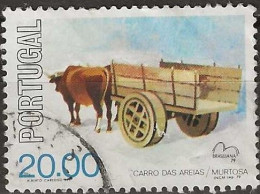 PORTUGAL 1979 Brasiliana 79 International Stamp Exhibition. Portuguese Country Carts - 20e. - Sand Cart, Murtosa FU - Used Stamps