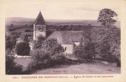 Bazoches Du Morvan * église St Aubin Et Son Panorama - Bazoches