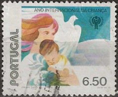 PORTUGAL 1979 International Year Of The Child - 6e.50 - Mother, Baby And Dove FU - Usado