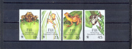 FIJI - MNH - WWF - FROGS - MI.NO.586/9 - CV = 24,00 € - Fidji (1970-...)