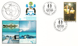 1981 South Africa Antarctic Treaty Penguin Card - Cartas & Documentos